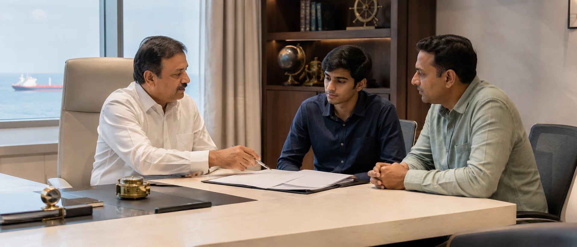 Counselling by an ex-Merchant Navy officer
