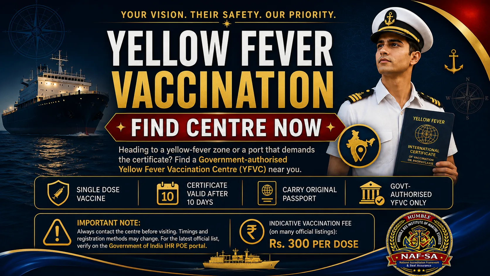 Yellow Fever Vaccination Finder