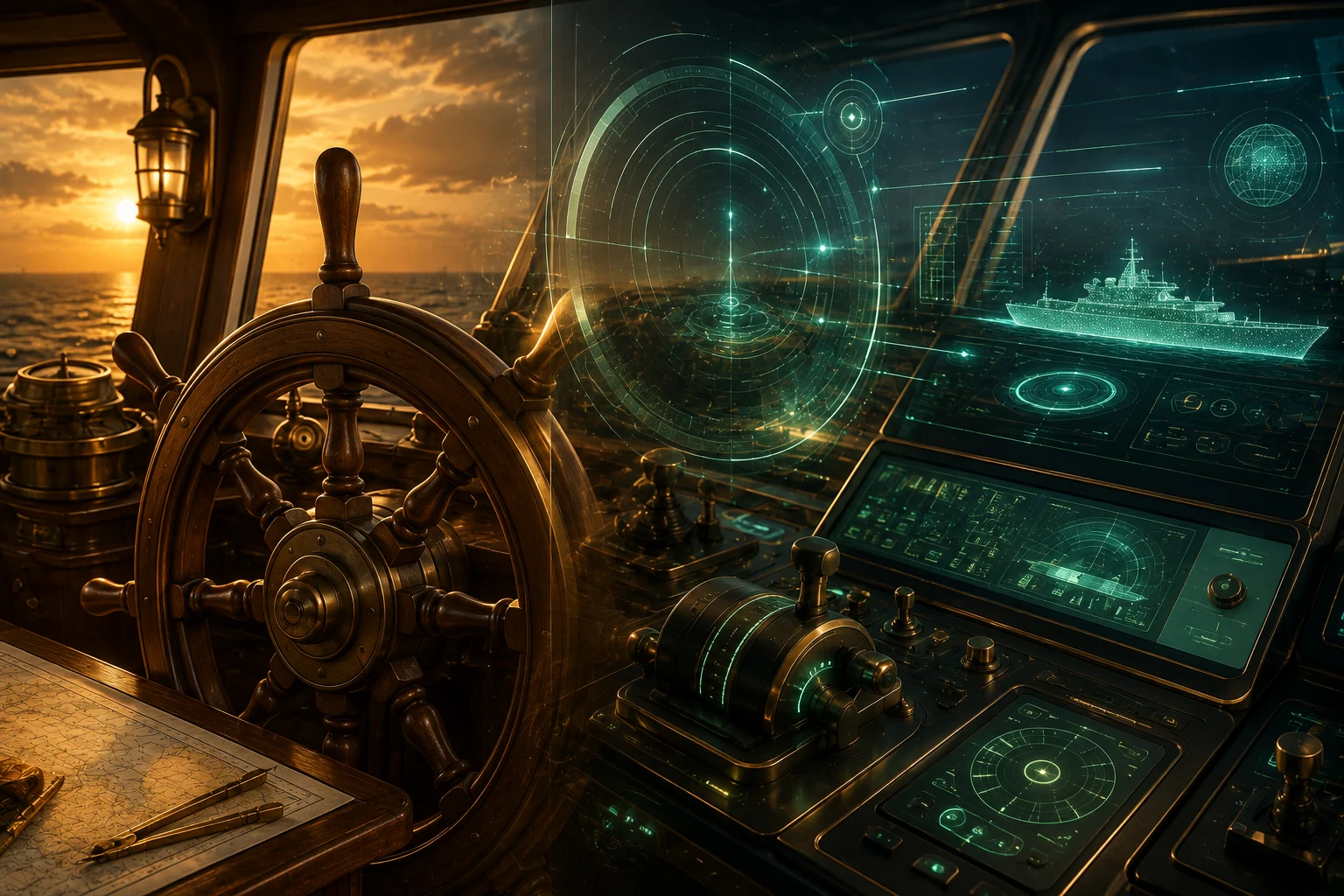 Digital ship navigation automation and future skills for Merchant Navy seafarers